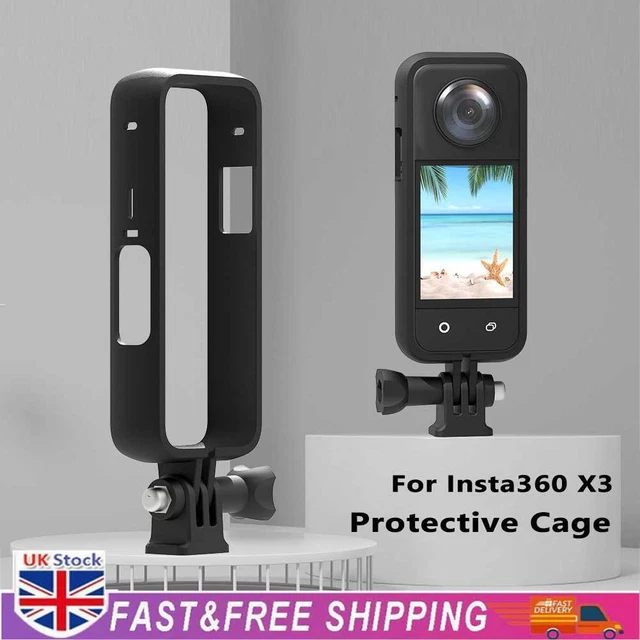 Plastic Frame Cage Action Camera Rig Soft Frame Case Accessories for Insta360 X3