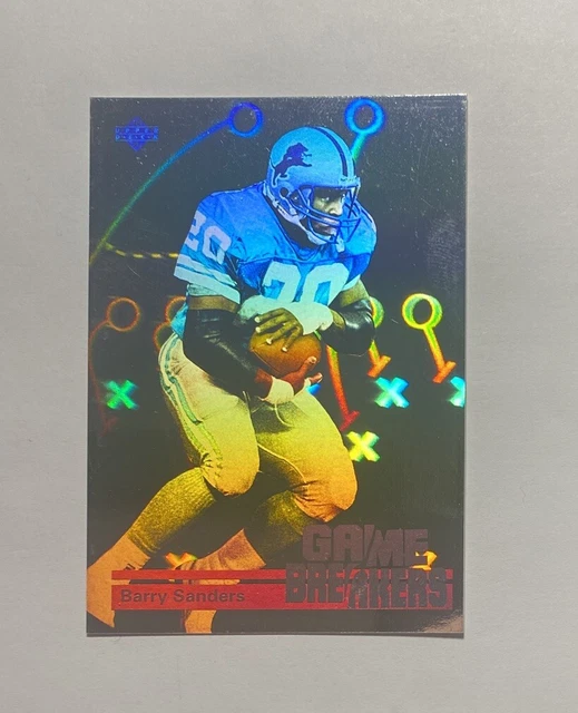 1991 UPPER DECK Barry Sanders Game Breakers Ologramma GB1 Lions EUR 1,23 PicClick IT