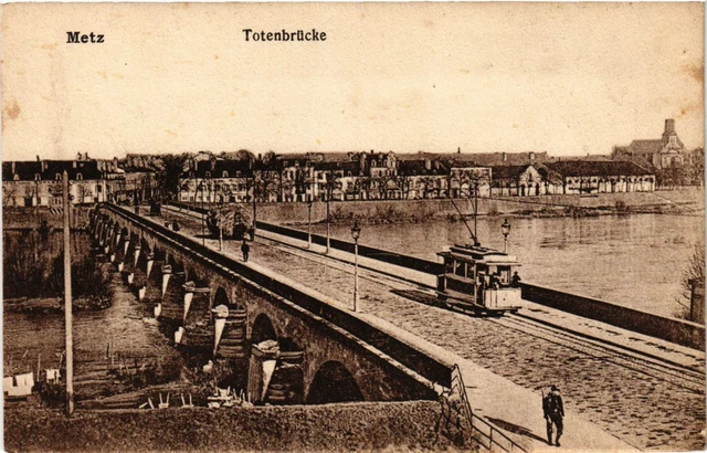 CPA AK METZ Totenbrucke (255238)