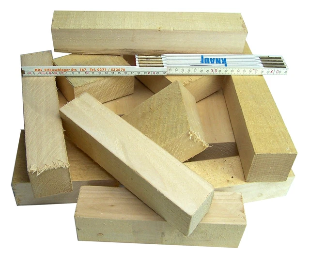 5kg.( 3,98EUR/kg.) Stück Lindenholz, Reststücke zum Drechseln oder Schnitzen
