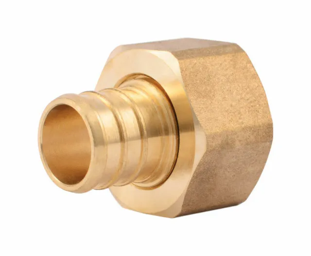 SharkBite 3/4 in.   Barb  T X 3/4 in.   D Female  Brass Pex Swivel Adapter