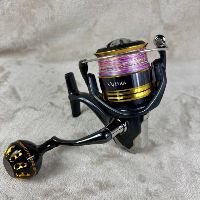 SHIMANO SAHARA サハラ C5000XG + Line Pe 2.0 Shimano Fishing SAHARA C5000XG FJ Spinning Reels