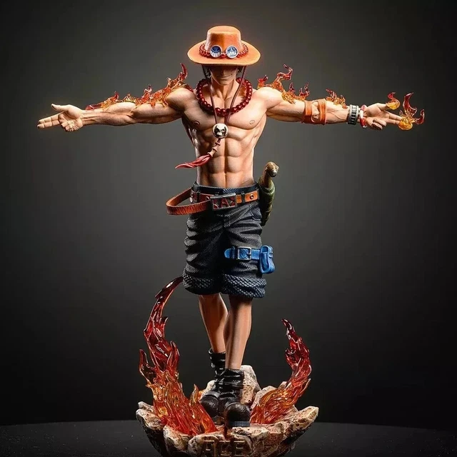 Figurine One Piece - Portgas D. Ace (Barbe Blanche) - PVC, Collection, Neuve