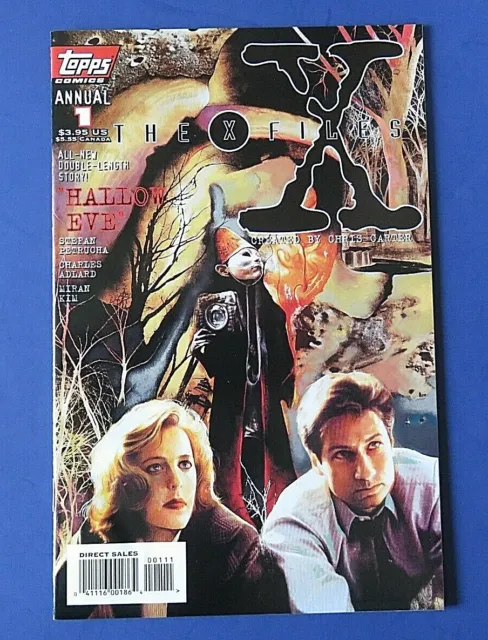 X-Files Annual #1 Comic Book ~ Topps Comics 1995 ~ Vf/Nm