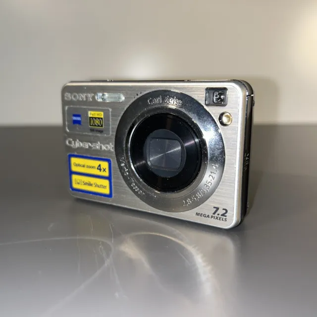 Fotocamera digitale Sony Cybershot DSC-W110 argento | RICAMBI RIPARA PARTI PROP