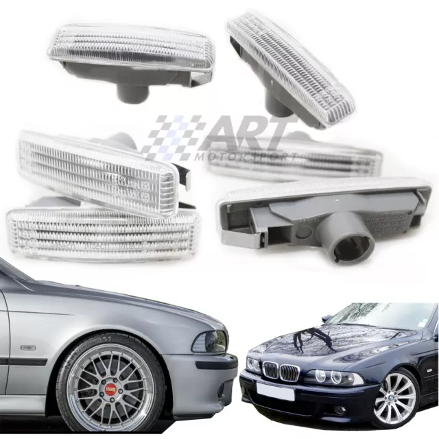 Intermitentes para Bmw Serie 5 E39 acabado claro side markers indicatori