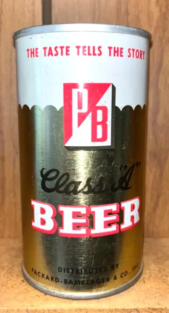 EMPTY 12oz PB Classic Beer Can by Horlacher Brewing in Allentown PA
