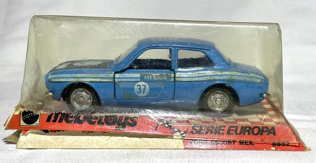 Miniature Mebetoys 1/43 Série Europa - Ford Escort Mexico N°37 - Mattel - Occasion