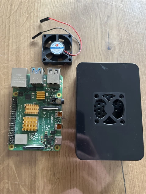 Raspberry Pi 4 Modelo B 4GB RAM, Cortex-A72 Wi-Fi de 64 bits Bluetooth 5.0 (4 GB de RAM