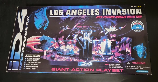 ID4 Independence Day – Los Angeles Invasion Playset Trendmasters 1996 – NIB