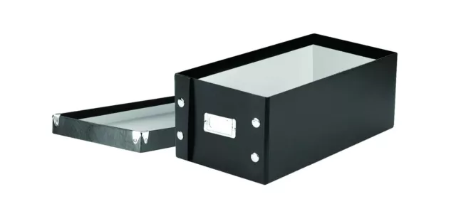 Boîtes de rangement pour jeux vidéo Snap-N-Store Blu-Ray supports étuis organisateur noir 2 pièces 2