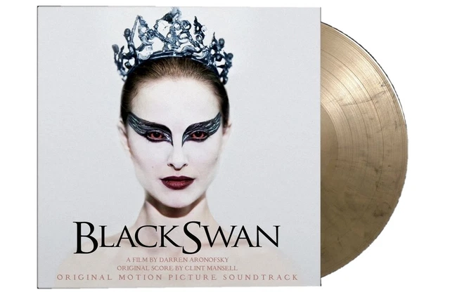 Black Swan OST  - Clint Mansell Vinyl LP Gold & Black marbled, only 200 pressed.