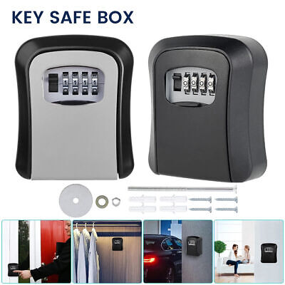 4 cifre parete chiave Safe Lock Box Contenitore di sicurezza sicuro all'aperto 