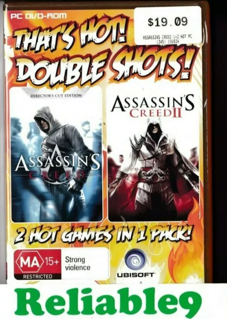 Assassin's Creed and Assassin's Creed II Double Pack PC Game DVD