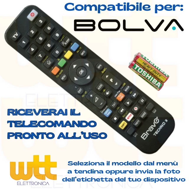 Telecomando Per TV BOLVA SMART BL-6566S, S-4088, S-3288 - Foto 5