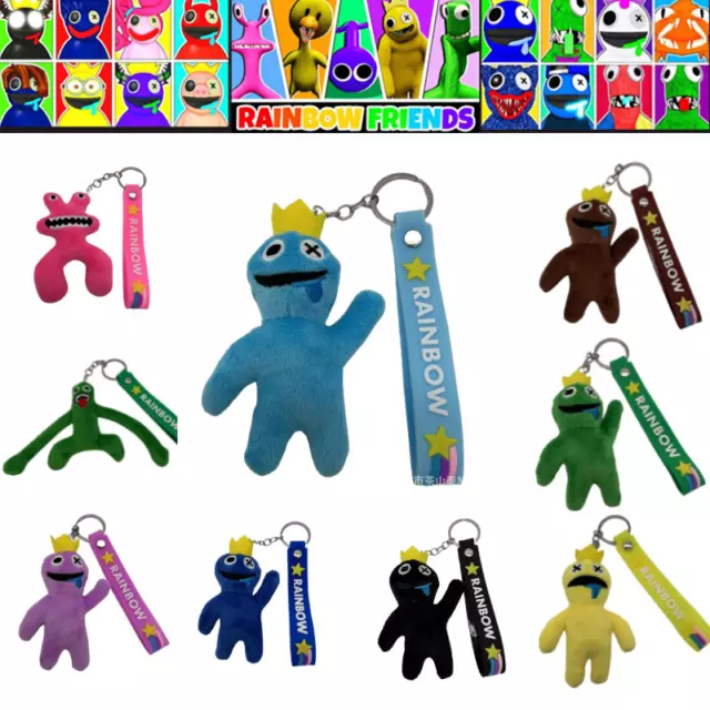 HIGH-QUALITY ROBLOX RAINBOW Friends Green Blue Plush Toys For Children And  $14.65 - PicClick AU