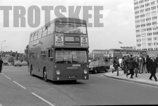 35 mm Negativ London Transport Daimler CRG6LXB MCW MLH357L 1973 Wembley