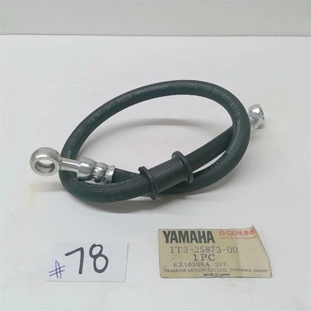 Yamaha XS650-SF NOS Brake Hose Line 1979 AP-197 #78 1T3-25873-00