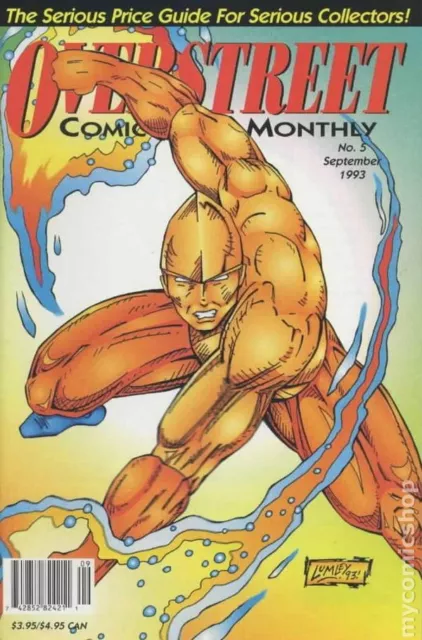 Overstreet Comic Book Monthly Marketplace #5 VF 1993 Stock Image