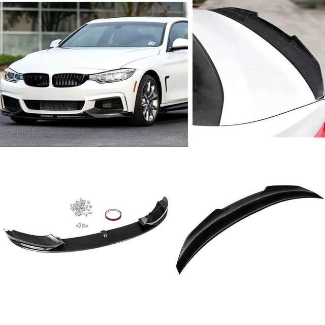 Car Front Spoiler PSM Rear Splitter For 2014 2015-2020 2016 BMW F32 F33 4 Series