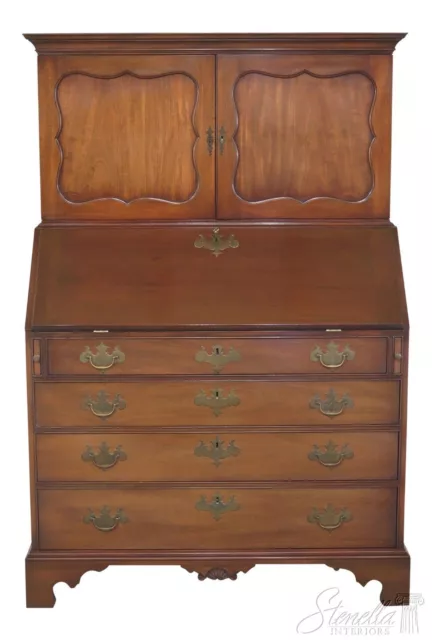 L43405EC: KITTINGER Colonial Williamsburg CW-1 Mahogany Slant Front Desk