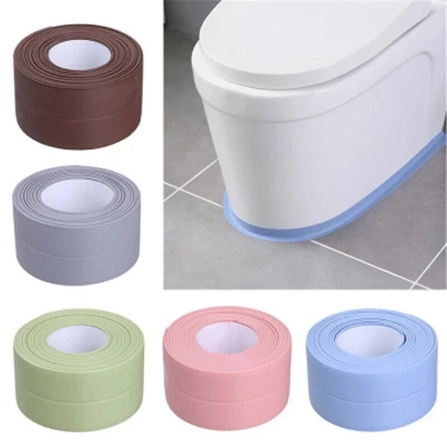 Cinta de sellado de pared autoadhesiva para inodoro autoadhesiva cinta de baño