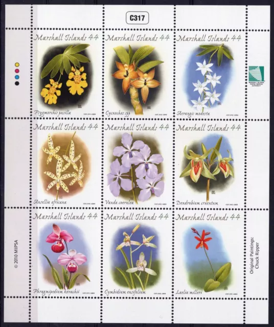 ZAYIX Marshall Islands 976 MNH Flowers Plants Nature 090223SM72M