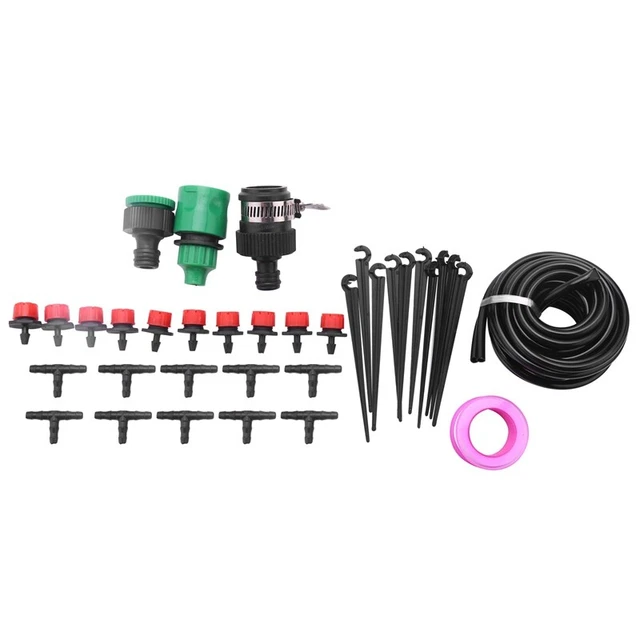 82Ft -TropfbewäSserung Kits GartenbewäSserung Kit, 1/4 Blank Distribut W4O3