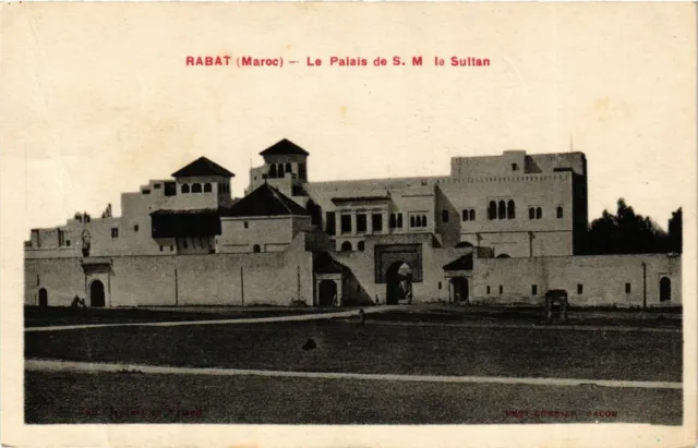 CPA AK RABAT - Le Palais de S.M. Le Sultan MOROC (976797)