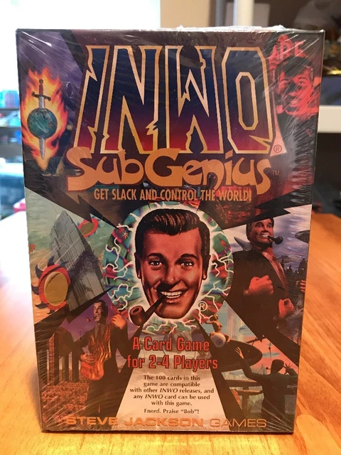 INWO SUBGENIUS - Steve Jackson Games #1616 - Illuminati