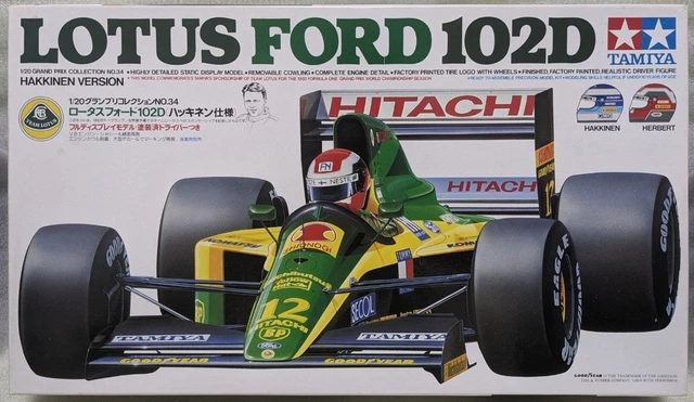 TAMIYA LOTUS FORD 102D ボディパーツセット TAMIYA 20034 1/20 Scale LOTUS FORD 102D (Hakkinen Version