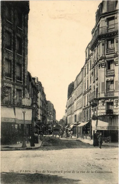 CPA PARIS 15e Rue de Vaugirard Rue de la Convention P. Marmuse (1249165)
