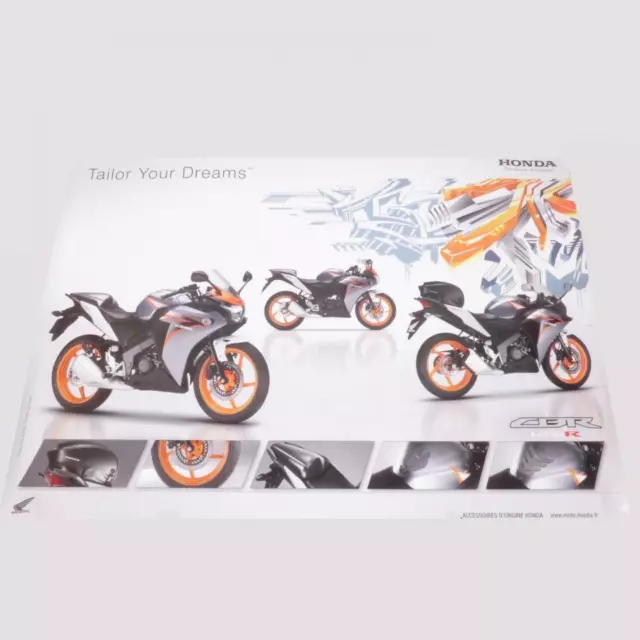 Affiche, poster de pour moto Honda 125 CBR dimension 99.5x69cm en déstockage