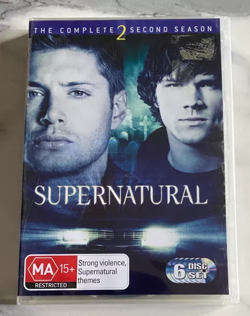 Supernatural : Season 2 (Region 4, 6 Disc DVD Set) *New & Sealed*