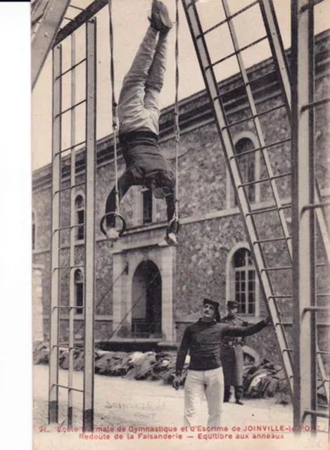 JOINVILLE-LE-PONT 21 école normale de gymnastique et d'escrime écrite