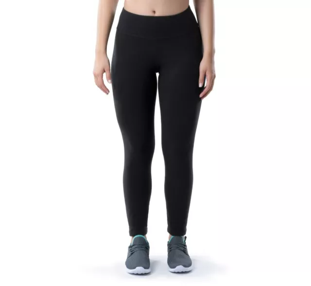 Athletic Works DriWorks Womens Gray Crop Leggings Size Medium (8-10)