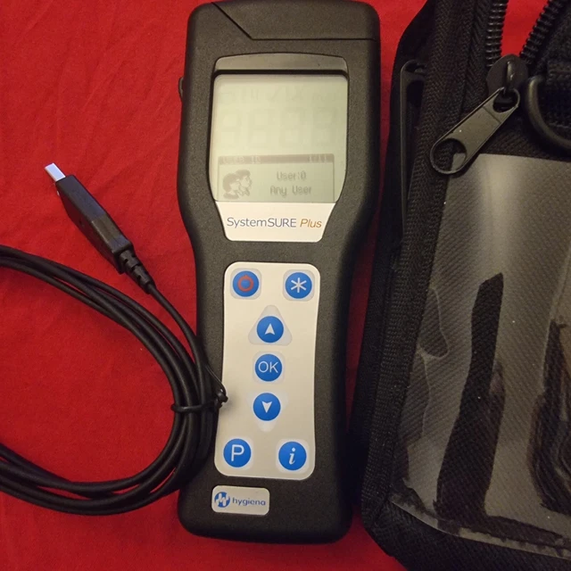 HYGIENA SYSTEMSURE PLUS Meter Luminometer ATP Monitoring £617.70 ...