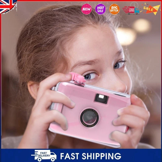 #C Kids Camera Non-disposable Waterproof Shockproof Film LOMO Camera Toys (B)