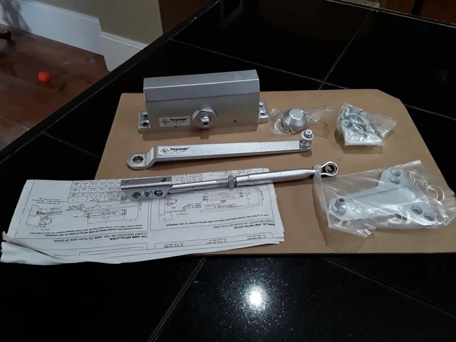 Door Closer Taymor Commercial Grade 3 Universal Fit Business Entrance Hardware