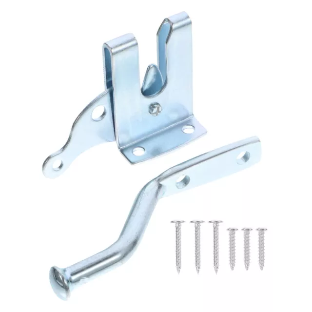 Self Locking Gate Latch for Fence/Gate/Door - Silver