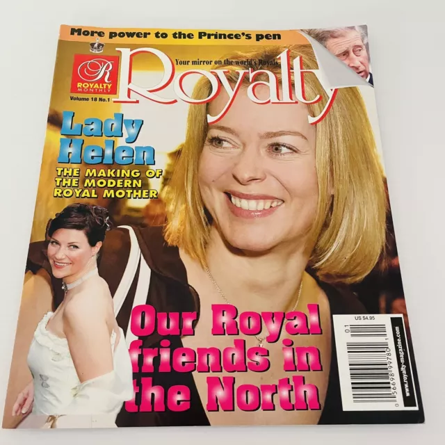 Royalty Monthly Magazine - Vol18, No 1 - Lady Helen, Royals In Focus - Free Post