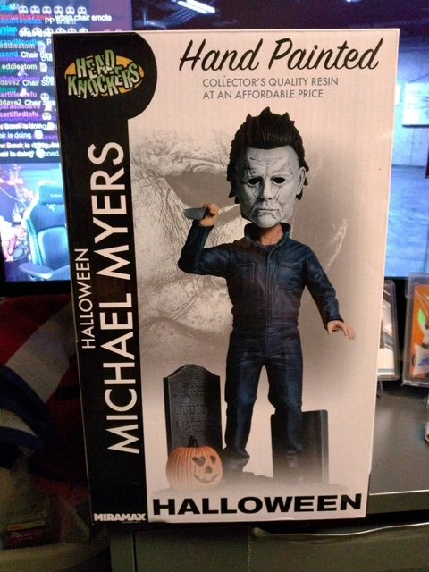 Halloween Michael Myers Head Knockers Hand Painted Collector’s Figure By NECA