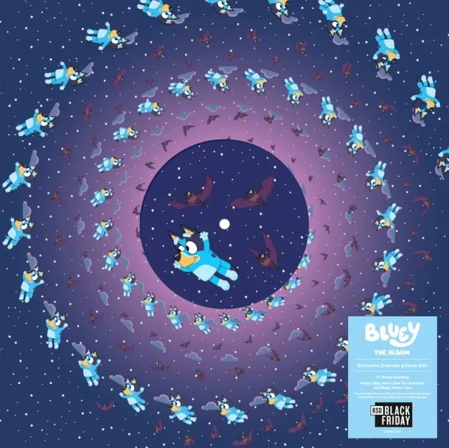 BLUEY: THE ALBUM Limited Zoetrope LP (RSD BLACK FRIDAY 2025) $119.99 ...