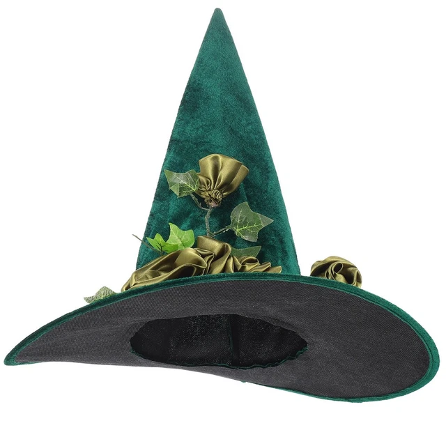 Lava Women's Witch Hat – High Quality Sheep Wool & Acrylic, Modern Halloween Cosplay, One Size