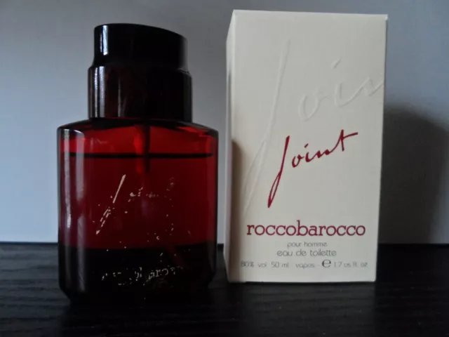 Roccobarocco Joint Pour Homme 1.7 oz EDT Spray Distressed Bottle In  Box  New