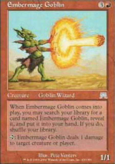 Embermage Goblin - Magic The Gathering - Onslaught - MTG