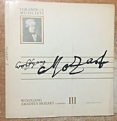 Disco vinile 33 giri LP 128 Grandi Musicisti Mozart concerti Le nozze di Figaro