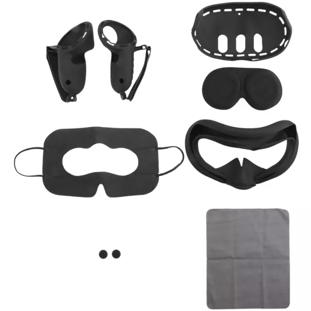 Silikon-SchutzhüLle für Meta  3 VR Headset, Kopf, Gesichtsabdeckung, Augenp9640