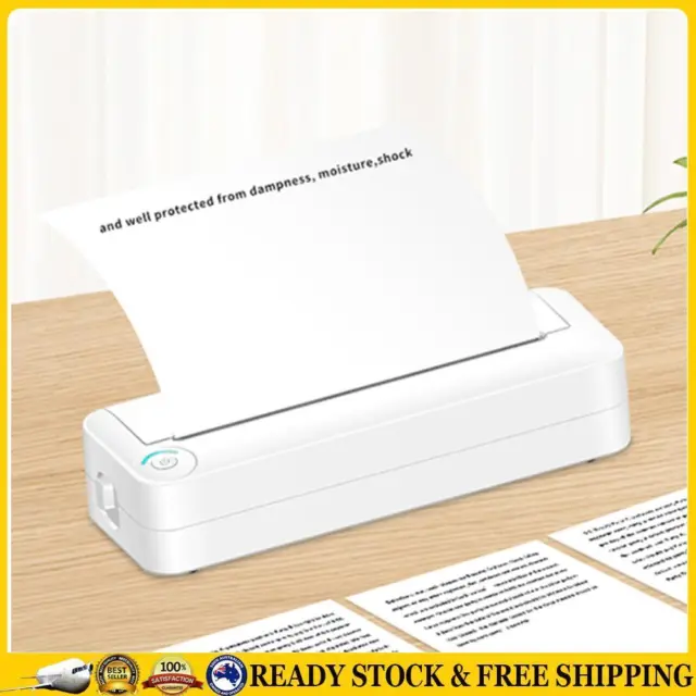 Thermal Printer A4 Maker WiFi/Bluetooth-compatible for Home Office Travel .