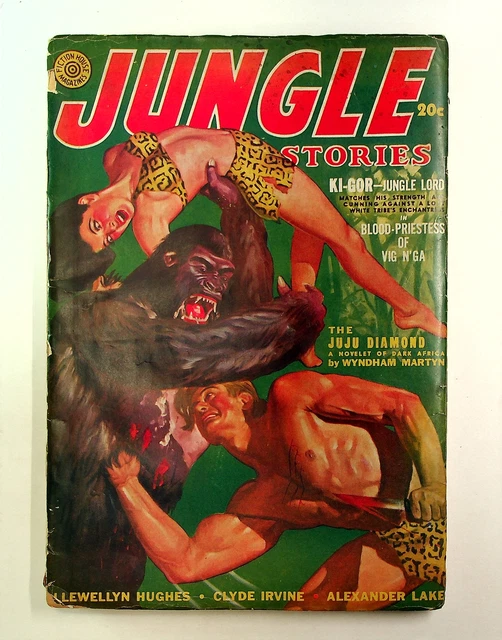 Jungle Stories Pulp 2nd Series Jun 1942 Vol. 2 #2 GD+ 2.5